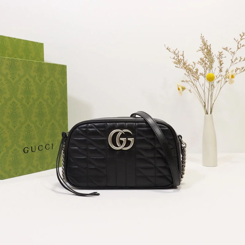 Women Gucci Sylvie bags with a crystal - embellished web stripeBC - GUCCI BAG - 057