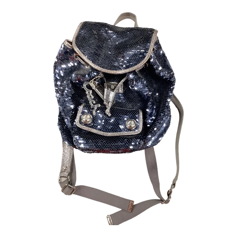 Coach Dempsey bags with a large capacity and a drawstring closureBackpack By Coach  Size: Medium