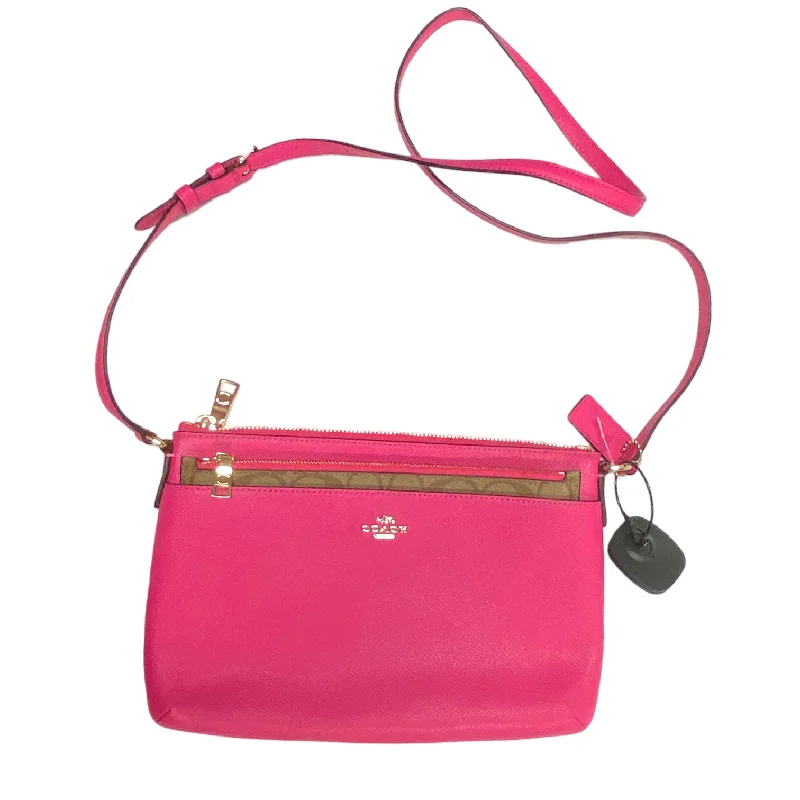 Ladies Coach Borough bags in a pastel shade for a soft and delicate appearanceHandbag Designer By Coach, Size: Small