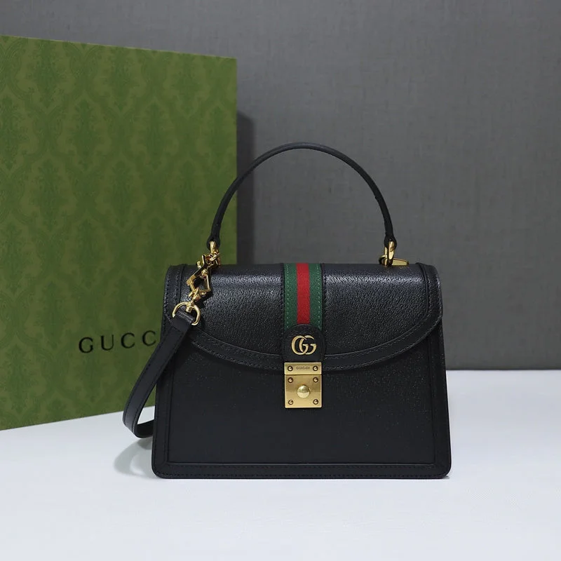 Women Gucci bags with a front - flap pocket for quick - access itemsBC - GUCCI BAG - 079