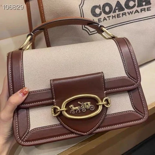 Coach crossbody bags with a woven leather strap for a unique textureWF - Coach Bags - 485