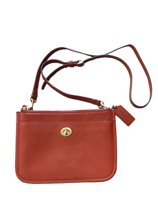 Medium - sized Coach shoulder bags in rich, deep colors for a sophisticated appearanceCrossbody Designer Coach, Size Small