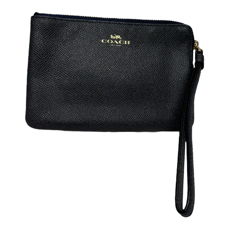 Coach bags with a detachable mirror inside for quick touch - upsWristlet Designer By Coach, Size: Small