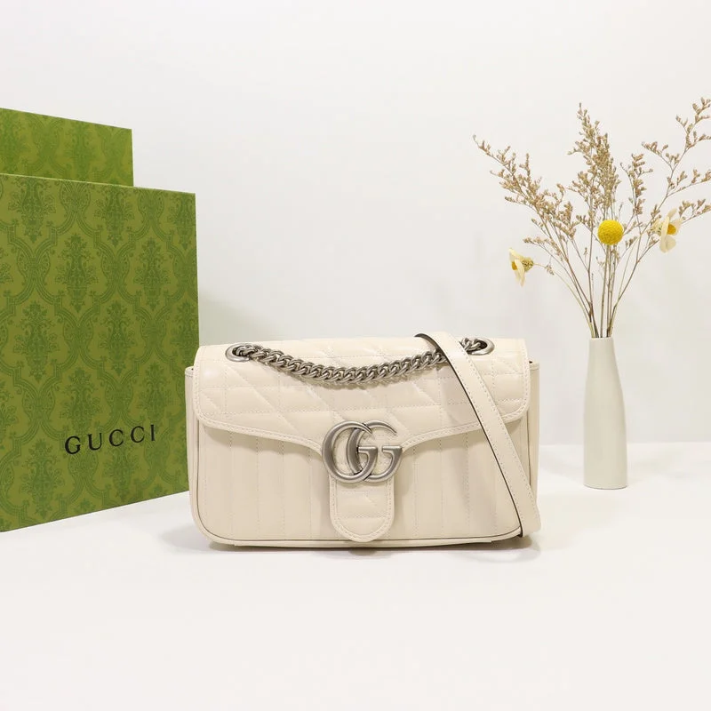 Women Gucci Sylvie bags with a monogram - embossed leatherBC - GUCCI BAG - 067