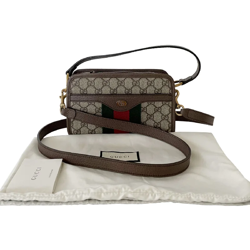 Ladies Gucci Dionysus bags with a chain - link shoulder strapGucci GG Ophidia Zip Mini Bag