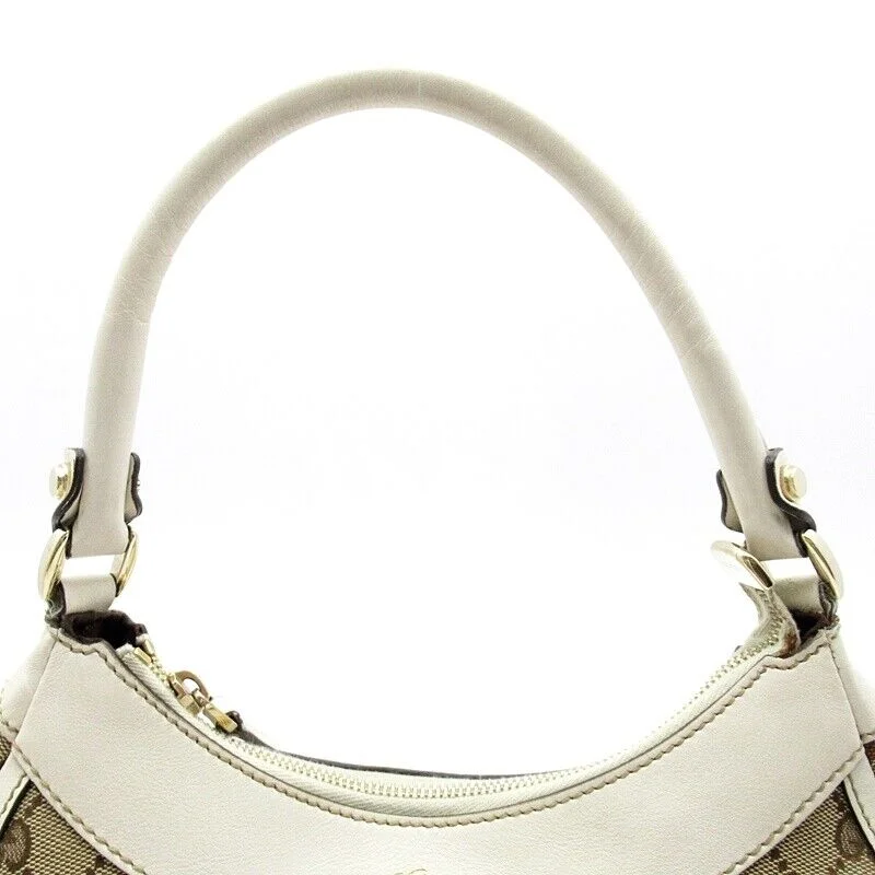 Women Gucci Sylvie bags with a detachable ribbon detailGucci Abby Handbag Gg Canvas / Leather