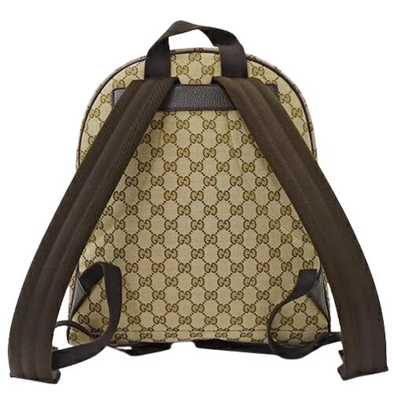 Gucci Marmont bags for women with gold - toned hardwareGucci Bag ladies men's backpack GG canvas brown beige 449906