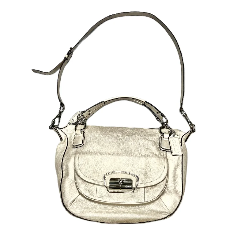 Coach bags with a detachable mirror inside for quick touch - upsHandbag Designer By Coach, Size: Large