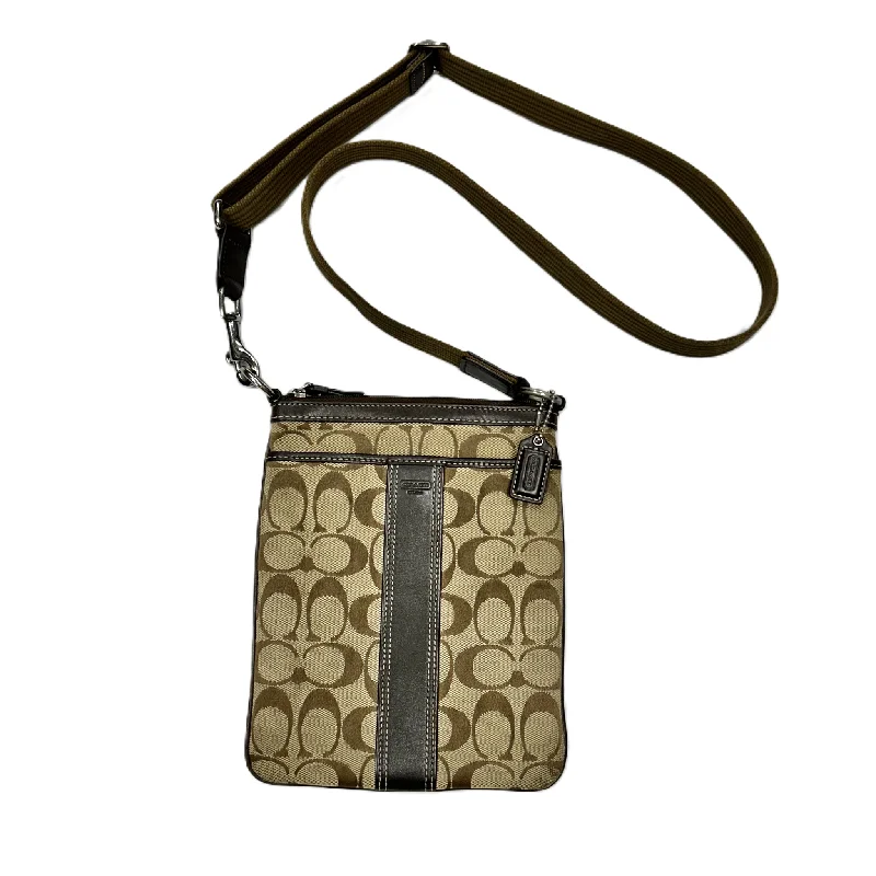 Coach backpacks with a hidden back pocket for securityCrossbody Designer By Coach, Size: Small