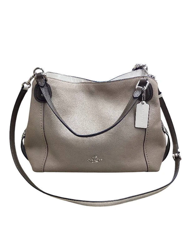 Coach Rogue bags with a detachable shoulder strap for versatile carryingHandbag Designer By Coach, Size: Medium