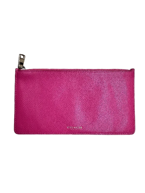 Coach crossbody bags in a vibrant, eye - catching color for a bold statementWallet Coach, Size Small