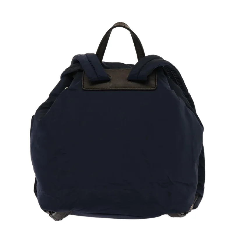 Color - Blocked Burberry Bags for a Bold StatementBURBERRY Backpack Nylon Navy  75694