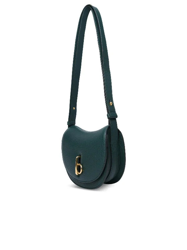 Stylish Burberry Tote Bags for Office UseBurberry 'Rocking Horse' Mini Bag In Green Leather Woman