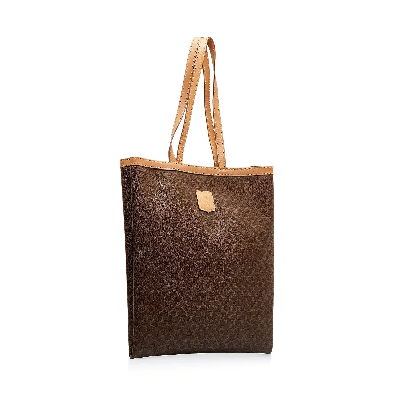 Brown Celine Macadam Tote