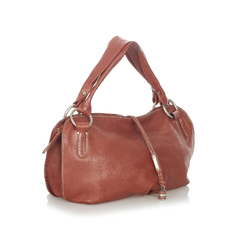 Celine Bittersweet Leather Shoulder Bag (SHG-23764)