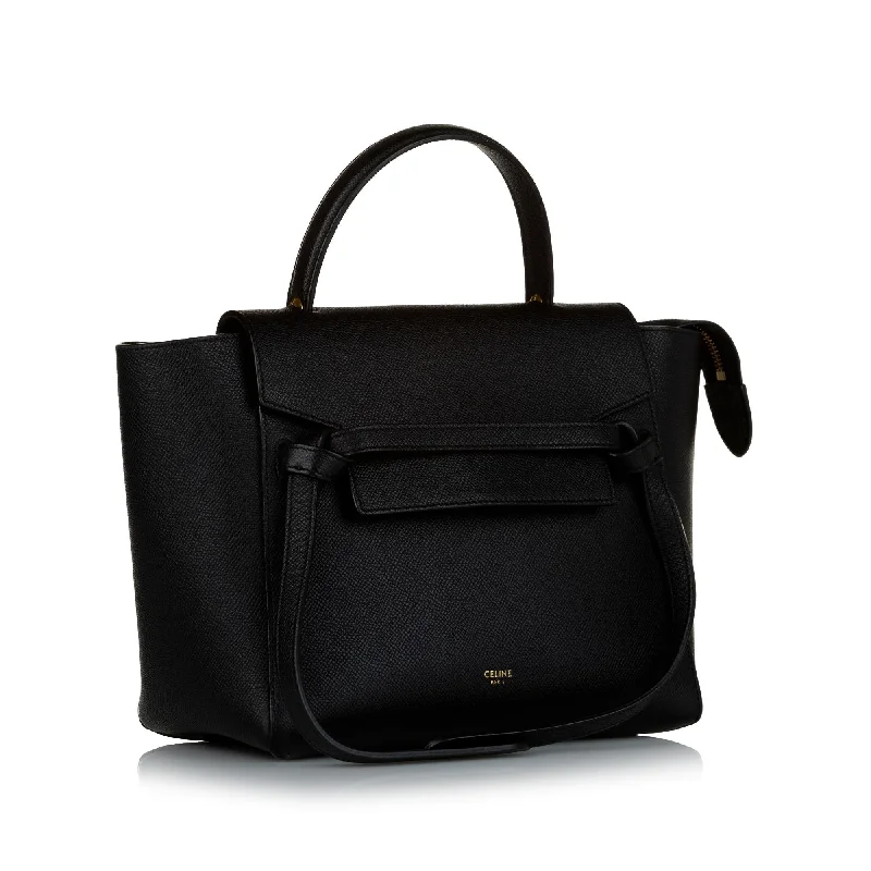 Celine Belt Leather Satchel (SHG-33145)