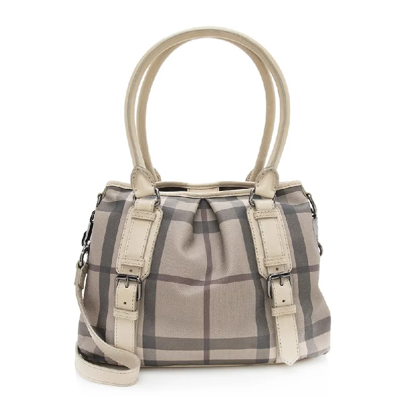 Lightweight Burberry Backpacks for TravelBurberry Smoked Check Northfield Small Tote (SHF-11217)