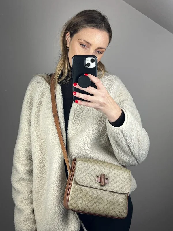 Vintage Celine Triomphe Crossbody Bag