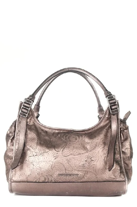 Versatile Burberry Convertible Bags for Multiple StylesBurberry Tote Bronze Metallic Leather Shoulder Bag