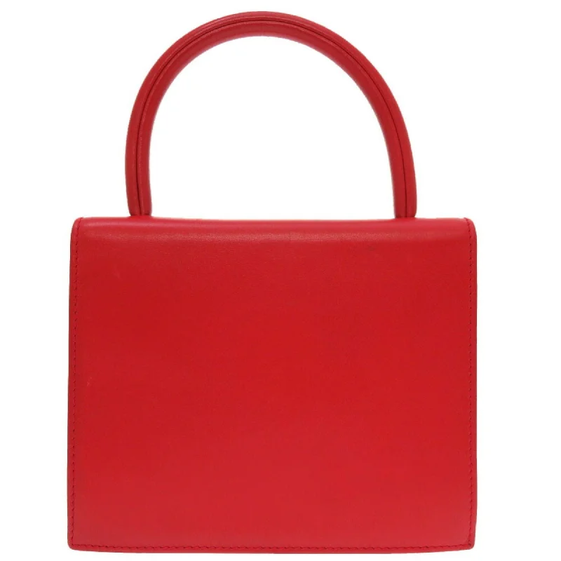 Celine leather red handbag