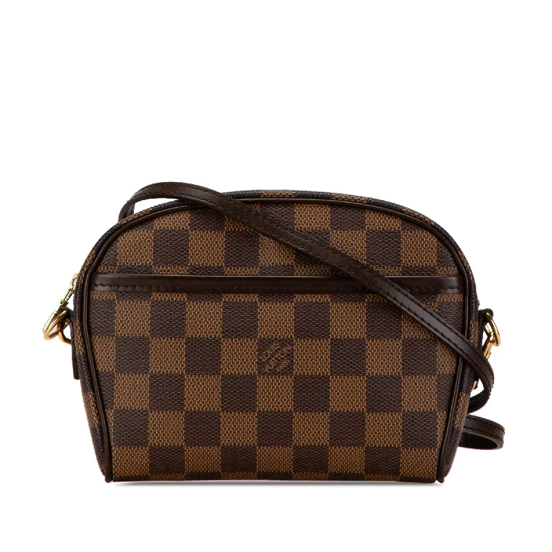 Brown Louis Vuitton Damier Ebene Ipanema Pochette Crossbody Bag