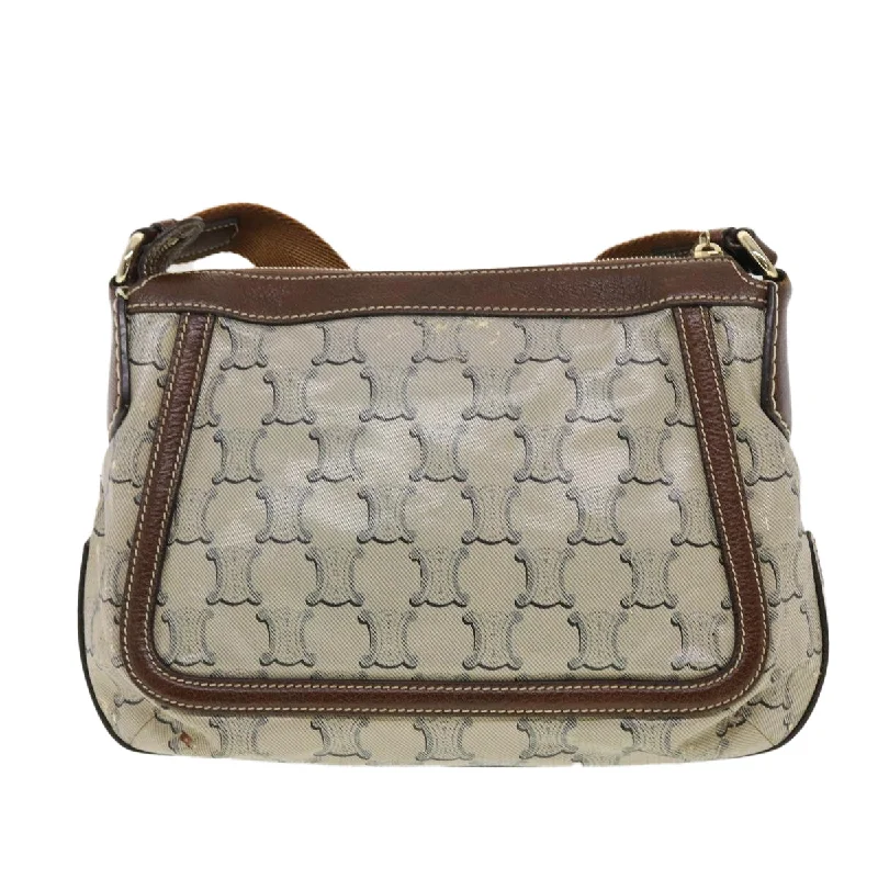 Celine Shoulder Bag Triomphe Beige SC-ST-0097  39618