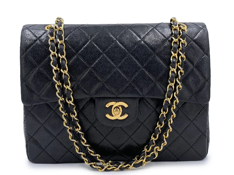 Chanel New Arrival Handbag with Gold HardwareChanel 1989 Vintage Black Tall Classic Double Flap Bag 24k GHW