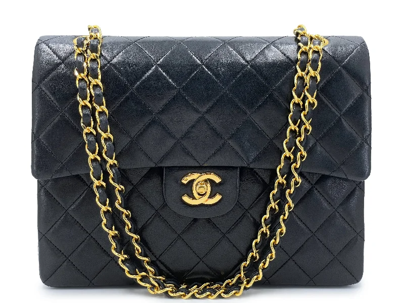 Chanel Small Crossbody Bag for TravelChanel Vintage 1989 Black Tall Medium Classic Double Flap Bag 24k GHW