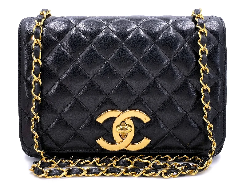 Chanel New Arrival Handbag with Gold HardwareRare Pristine Chanel Vintage Small Full Flap Oversized CC Bag 24k GHW