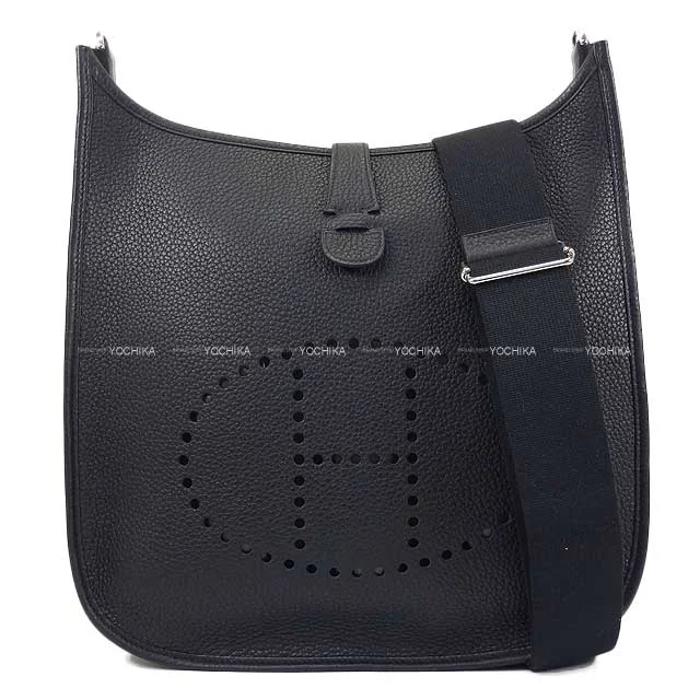 Versatile Hermes Arceau Bags for Different OccasionsHERMES Shoulder bag Evelyne 33 GM Noir (Black) Taurillon Clemence Silver HW Stamp W[BRAND NEW][Authentic]