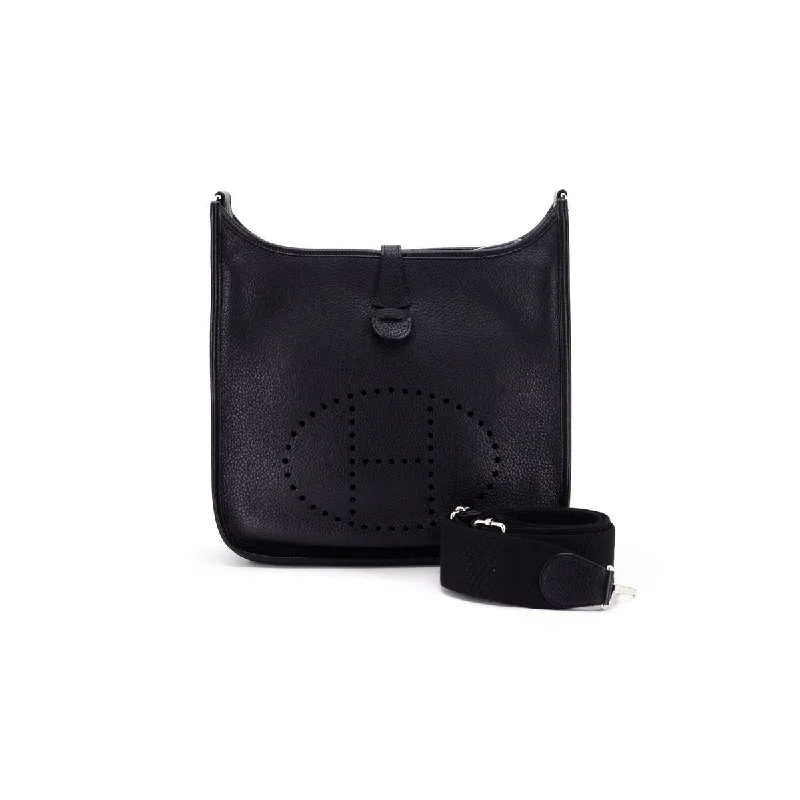 Light - Colored Hermes Bags for Spring and Summer AppealHermes Evelyne III 29 Medium Black - T Stamp