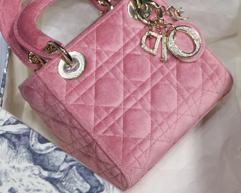 Christian Dior bags with a quilted pattern and gold - toned hardwareChristian Dior - Luxury Bags  906