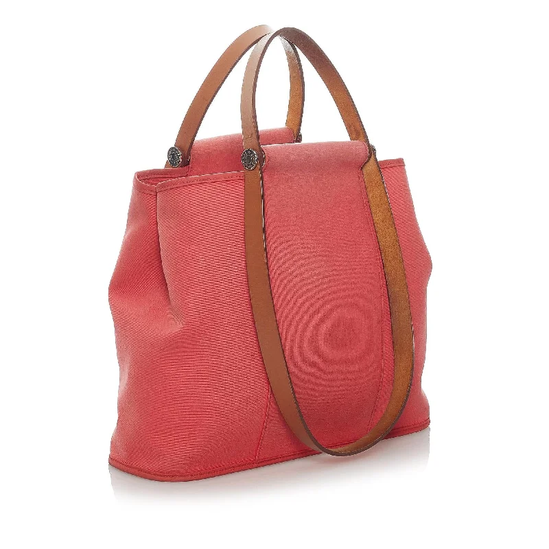 Pet - Friendly Hermes Pet Carrier Bags in Signature StylesHermes Cabag Canvas Satchel (SHG-32211)