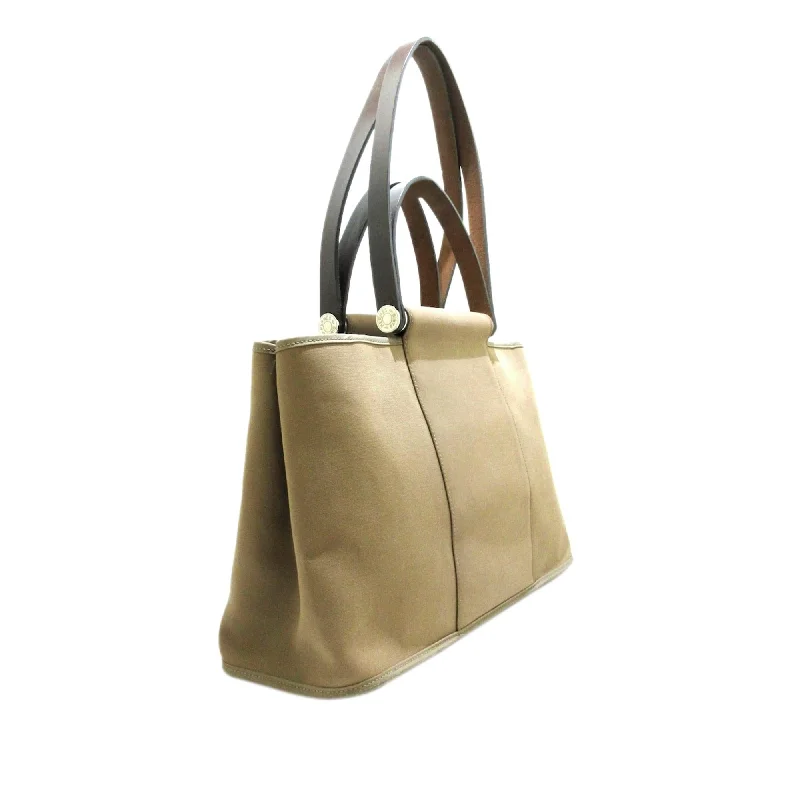 Color - Blocked Hermes Bags for a Bold Fashion StatementHermes Cabag Elan Canvas Satchel (SHG-36440)