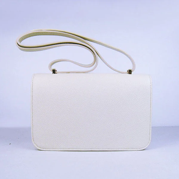 Seasonal - Exclusive Hermes Bags for Summer GetawaysHermes Calf Leather Message Bag H020 Beige Golden