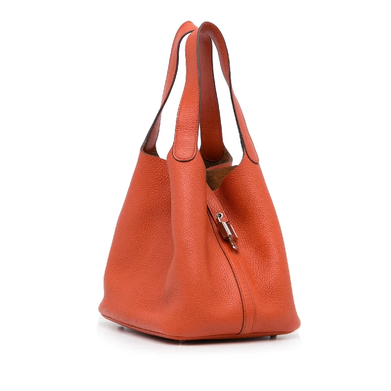 Ergonomic Hermes Etain Bags for Comfortable CarryingHermes Clemence Picotin 22 (SHG-jBrHx9)