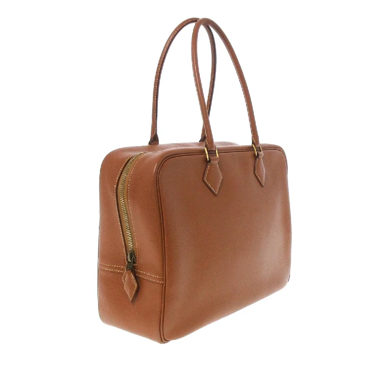 Durable Hermes Canvas - Trimmed Bags for Outdoor UseHermes Courchevel Plume 32 (SHG-35634)