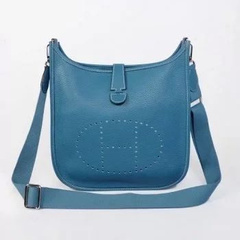 Hermes Bags for the Discerning Luxury CollectorHermes Evelyne III Crossbody Bag PM Blue