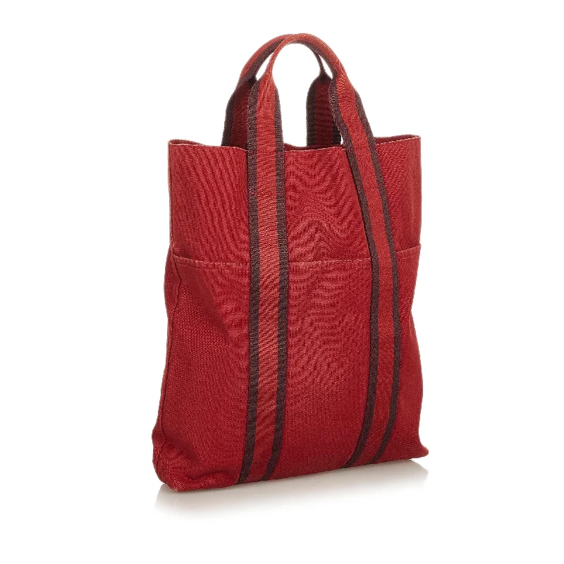 Pet - Friendly Hermes Pet Carrier Bags in Signature StylesHermes Fourre Tout Cabas (SHG-36224)