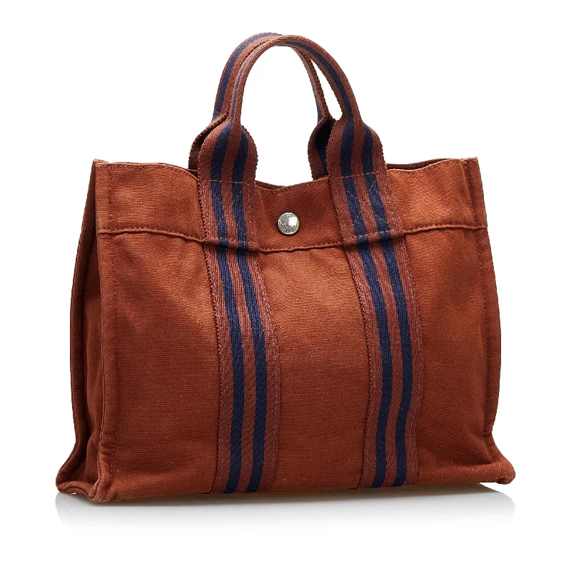 Stylish Hermes Kelly Bags with Custom - Engraved PlatesHermes Fourre Tout PM (SHG-qpntwN)