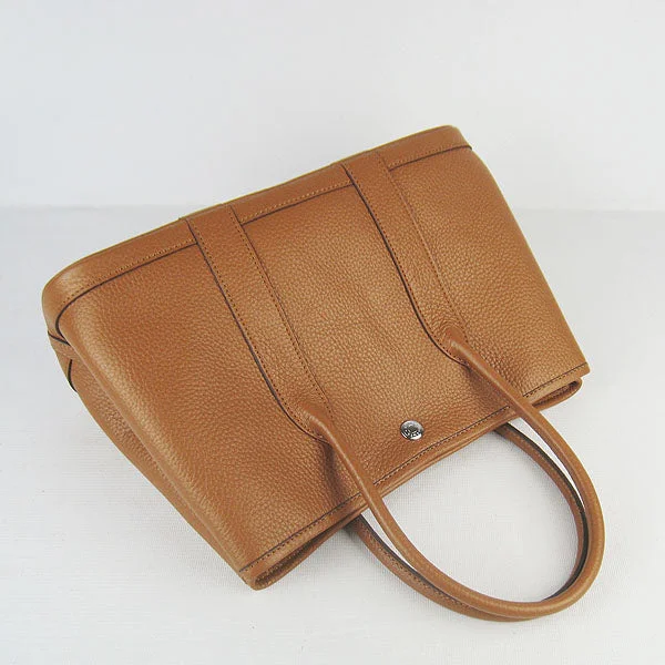 Pet - Friendly Hermes Pet Carrier Bags in Signature StylesHermes Garden Party Handbag H2805 Light Coffee