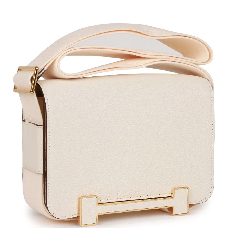 Compact and Portable Hermes Belt Bags for On - the - GoHermes Geta Bag Nata Chevre Gold Hardware