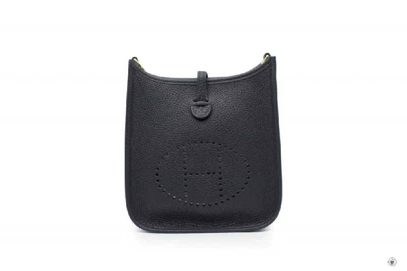 Hermes Bags for the Discerning Luxury CollectorHermes Mini Evelyne  Black / CC89 Togo Tpm Shoulder Bags Ghw