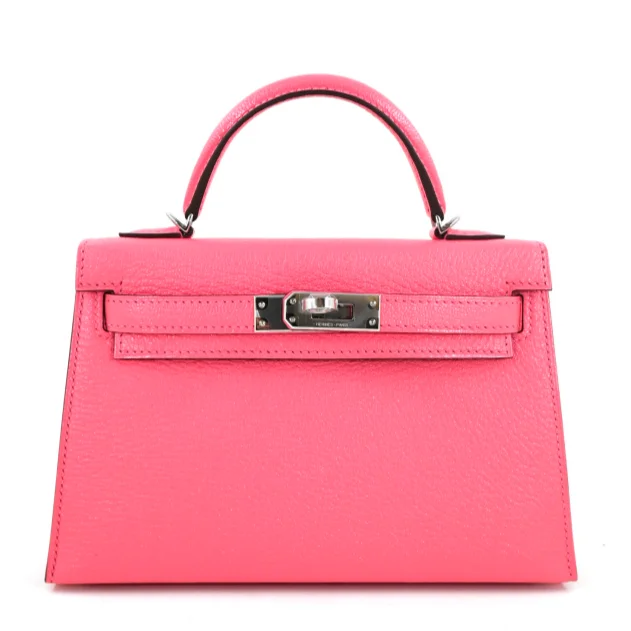 Seasonal - Exclusive Hermes Bags for Summer GetawaysKelly 20 Rose d’Ete Chevre PHW