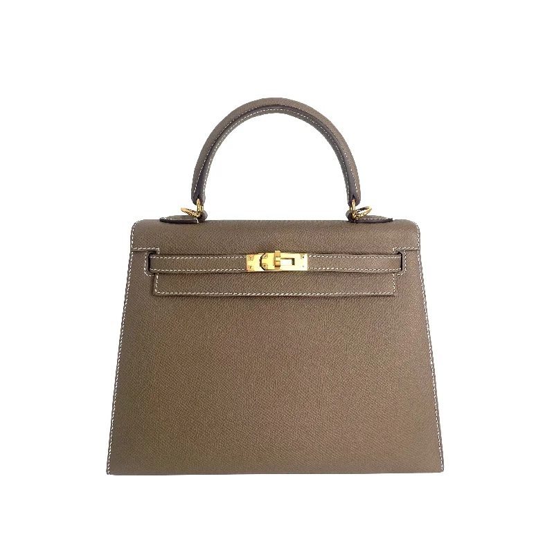 Versatile Hermes Arceau Bags for Different OccasionsKelly 25 Sellier Epsom Etoupe 2022