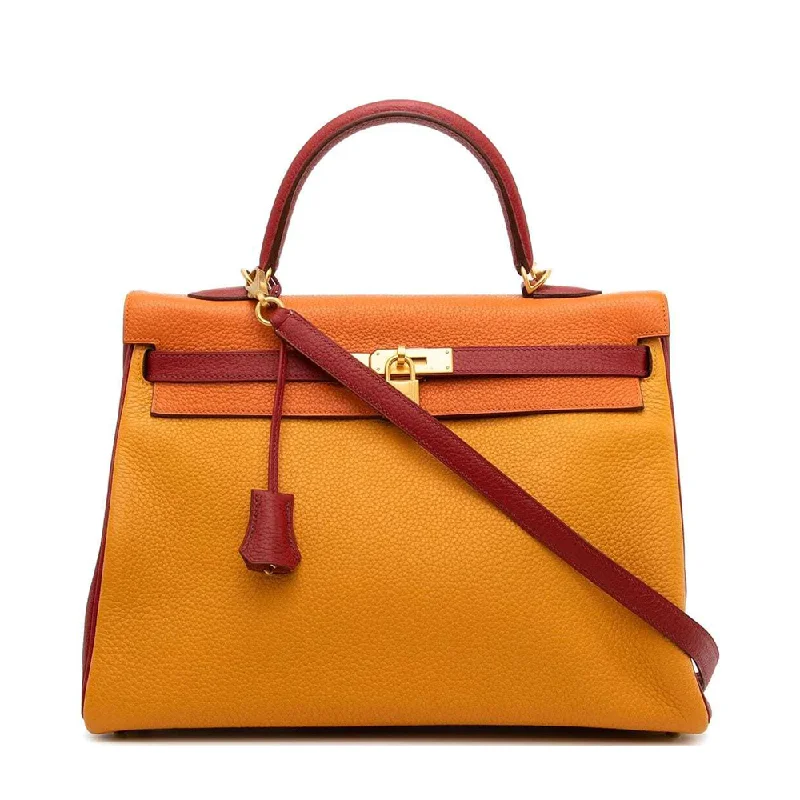 Sporty - Inspired Hermes Bags for Active LifestylesKelly 35 Tri-colour Togo PBHW