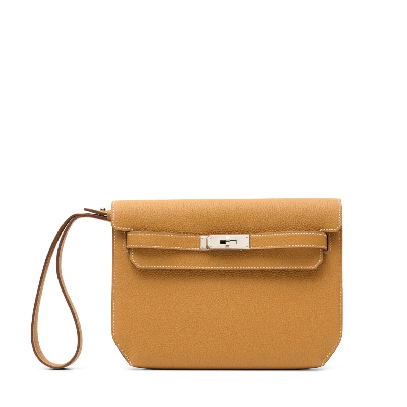 Minimalist Hermes Bags for a Sleek and Timeless LookKelly Dépêches 25 Biscuit Togo PHW