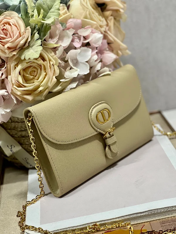 Christian Dior handbags with a snap - button closure and a decorative buckleWF - Dior Bag - 130